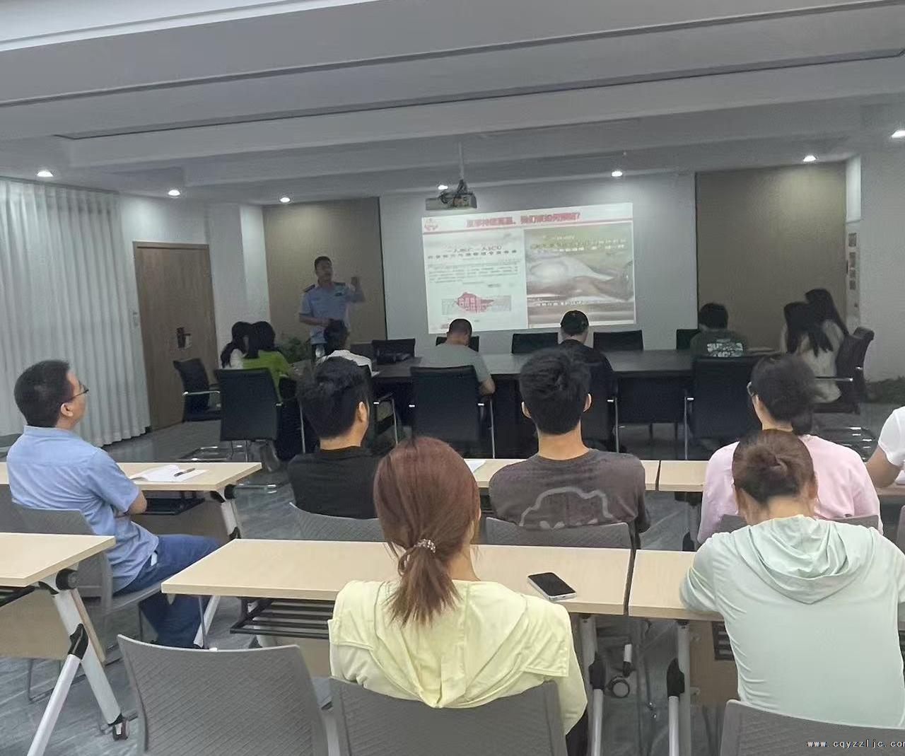 重庆云臻检测公司开展消防宣传月活动